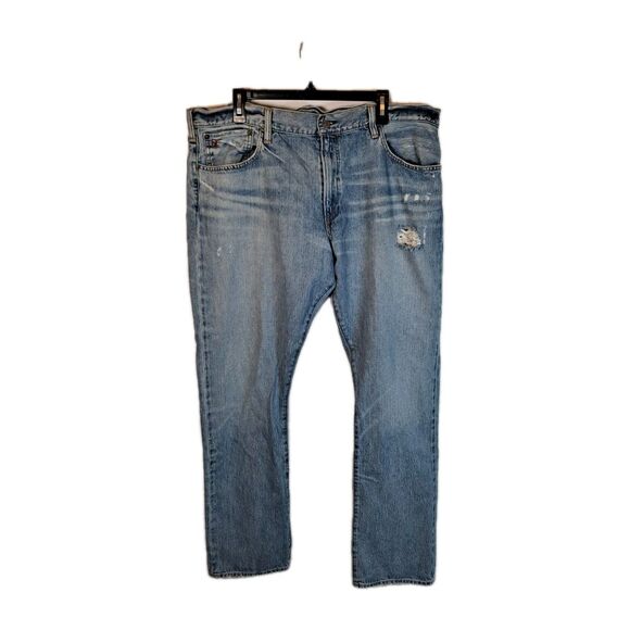Polo by Ralph Lauren Other - Polo Ralph Lauren Men's Jeans Size 40 x 32 Distressed Straight 100% Cotton